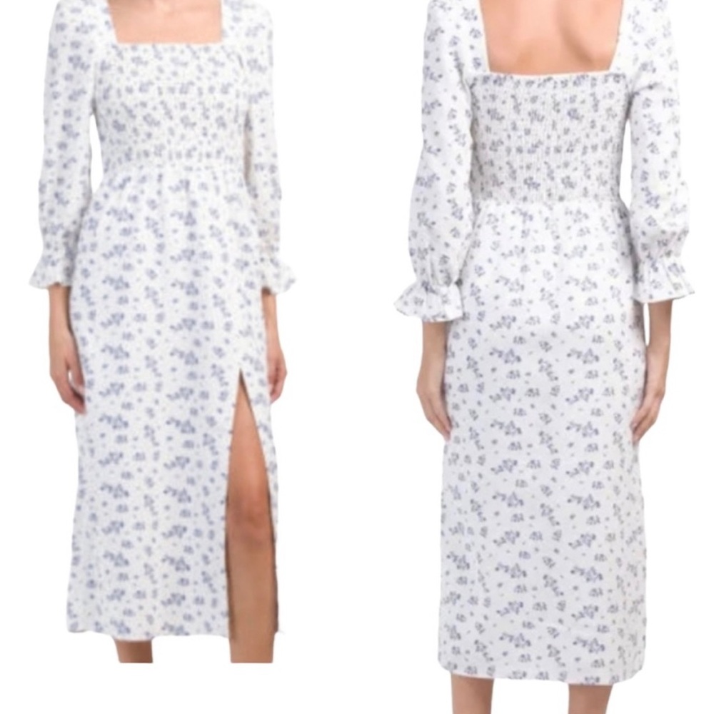 House of Harlow linen dress